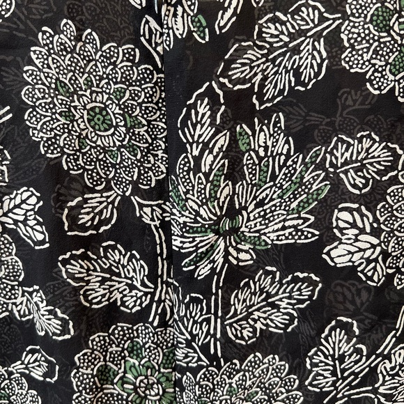 Veronica Beard Natuka Silk Floral Ruched Puff Sleeve Blouse 6 Romantic Boho - Picture 4 of 7